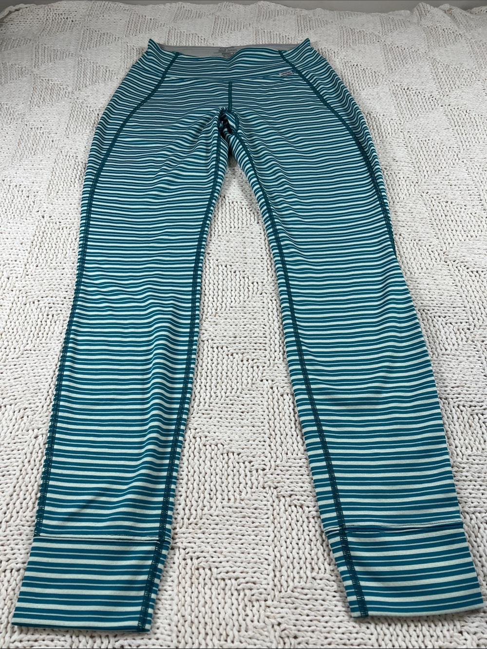 Patagonia Capilene 3 Midweight Striped Performance Leggings